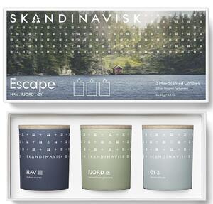Skandinavisk Dárková sada svíček Escape - 3 ks SDK166