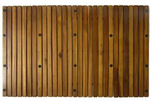 Koupelnová předložka z akáciového dřeva - 3 ks | 80x50 cm