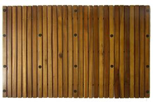 Koupelnová předložka z akáciového dřeva - 2 ks | 80x50 cm