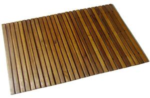Koupelnová předložka z akáciového dřeva | 80x50 cm