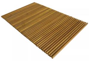 Koupelnová předložka - akáciové dřevo | 80x50 cm
