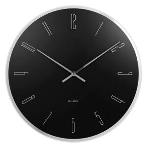Karlsson KA5800BK Designové nástěnné hodiny, 40 cm