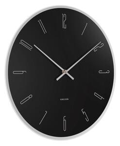 Karlsson KA5800BK Designové nástěnné hodiny, 40 cm