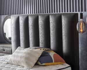 Čalouněná postel PRADA - černá 180 × 200 cm