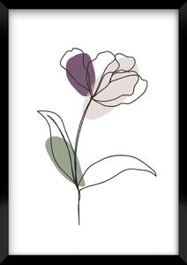 OBRAZ NA PLÁTNĚ, květiny, 50/70 cm Monee - Obrazy na plátně