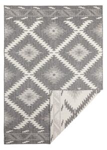 Šedo-krémový venkovní koberec NORTHRUGS Malibu, 230 x 160 cm
