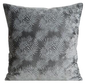 DEKORAČNÍ POVLAK NA POLŠTÁŘ VELVET 45X45 CM LISTY