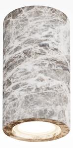 Maytoni Designové stropní svítidlo BASIC TEXTURE, ø 70 mm, GU10 Barva: Šedá