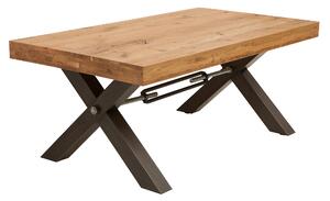 Noble Home Masivní dubový konferenční stolek Moxoer, 110 cm