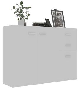 Příborník Slack - dřevotříska - šedý | 105x30x75 cm