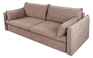 Rozkládací pohovka APARTMENT 3M 215 CM taupe manšestr