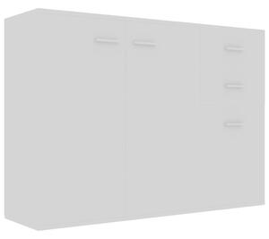 Příborník Slack - dřevotříska - šedý | 105x30x75 cm