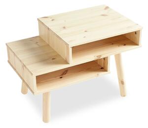 Konferenční stolek z borovicového dřeva v přírodní barvě Karup Design Haku