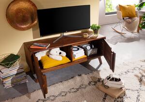SKANE TV stolek II. 120x48 cm, palisandr, hnědá