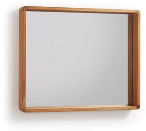 Zrcadlo enivek 80 x 65 cm přírodní