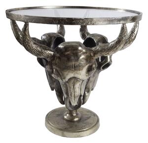 Noble Home Bronzový konferenční stolek z hliníkové slitiny Bull, 56 cm