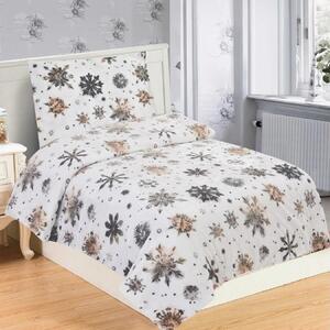 Povlečení mikroflanel NORD FLAKE 140x200 + 70x90 cm
