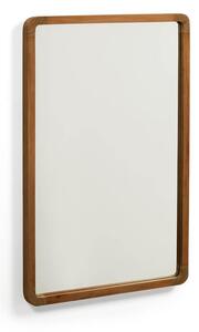 Zrcadlo melas 45 x 70 cm tmavě hnědé