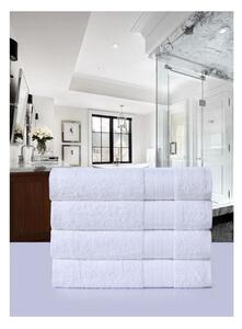 Bílé bavlněné ručníky v sadě 4 ks 50x100 cm – Good Morning