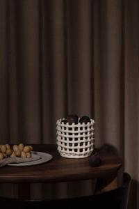 Ferm Living Organizér Ceramic Basket Small, off-white