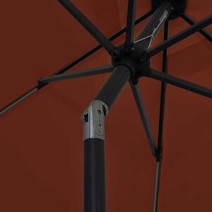 Slunečník Saxa s LED světly - hliníková tyč | 300 cm