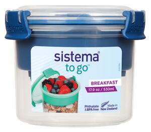 Sistema Kelímek na snídani To Go 530 ml Barva: ocean blue