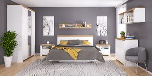 Manželská postel Decoroom 160x200 cm