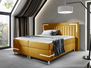 Kontinentální postel Suhak 3 LED, Rozměr postele: 120x200, Barva:: Fresh 11 Mirjan24 5903211273018