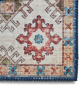 Modrý koberec běhoun 225x60 cm Topaz - Think Rugs