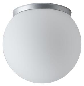 Osmont STY44980 Styx 1, kulaté svítidlo z triplexového skla se stříbrnou základnou, 1x25W E27, prům. 20cm, IP65