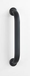Černé bezpečnostní madlo do sprchy Wenko Secura, výška 47,5 cm