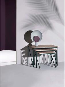 Please Wait To Be Seated - Blooper Stolní Lampa Ash Grey/Fig Purple - Lampemesteren