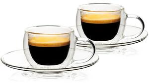 Termo sklenice na espresso Style Hot&Cool, 80 ml, 2 ks