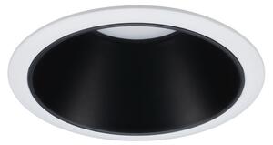 Paulmann 93402 LED Cole, set bodovek v bílo-černé úpravě, 3x6,5W LED 2700K tříkrokové stmívání, prům. 8,8cm, IP44