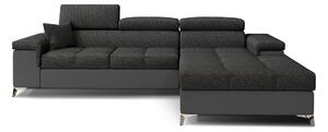 Moderní rohová sedačka Relina, šedá/šedá Inari Roh: Orientace rohu Pravý roh