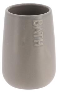 Koupelnový pohár Attolico, šedá, 450 ml