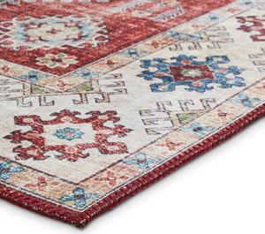 Červený/béžový koberec běhoun 225x60 cm Topaz - Think Rugs