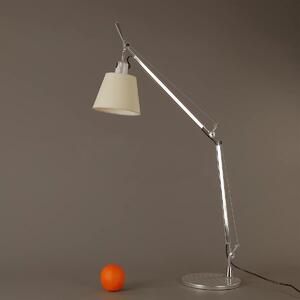 Artemide 0947010A + A004030 Tolomeo Basculante 180 Tavolo, stolní lampa s vypínačem, pergamenové stínítko, 1x46W E27, výška 65-108cm