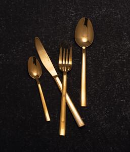 Nerezový příbor v sadě 16 ks ve zlaté barvě Mikasa Diseno - Kitchen Craft
