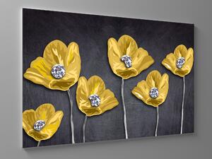 Liox Obraz žluté květy Rozměr: 60 x 40 cm