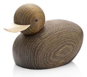 Dřevěná figurka Duck Smoked Oak - small