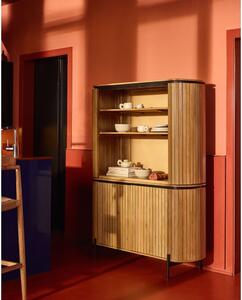 Knihovna z mangového dřeva v přírodní barvě 120x170 cm Licia - Kave Home