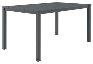 LIVARNO home Hliníkový zahradní stůl Valencia, 150 x 90 cm, šedá (100343303)
