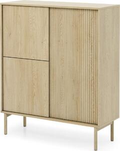 Komoda, barva: dub Cremona, rozměry: 103,5 x 121,8 x 39,5 cm