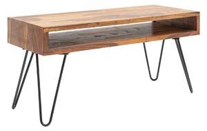 Konferenční stolek MATIS II. 100 cm - přírodní, palisandr