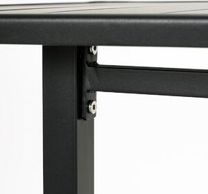 Zahradní kulatý stůl hallo Ø 120 cm černý