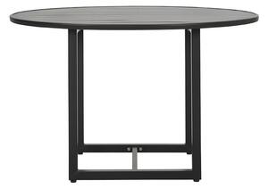 Zahradní kulatý stůl hallo Ø 120 cm černý