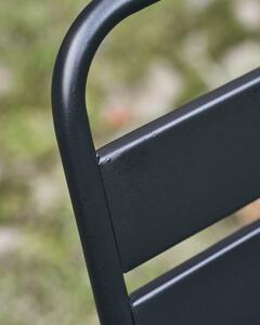 Zahradní židle hallo černá