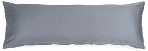 Povlak na Relaxační polštář Náhradní manžel satén šedá, 50 x 150 cm