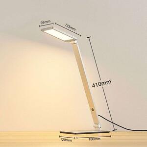 Lucande - Resi LED Stolní Lampa Dim. AluLucande - Lampemesteren